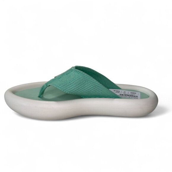Stella McCartney Mint Green Air Slide Flip Flop Sandals - SIZE Left 37, Right 36 - Picture 8 of 14